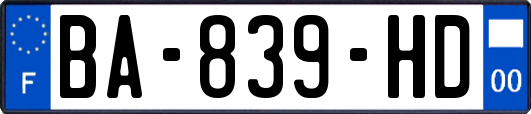 BA-839-HD
