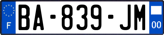 BA-839-JM