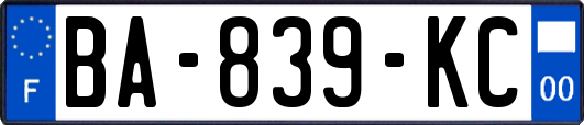 BA-839-KC