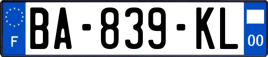 BA-839-KL