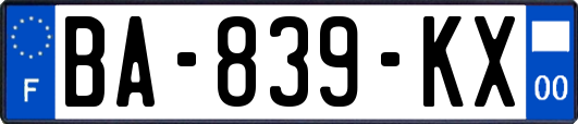 BA-839-KX