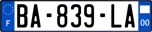 BA-839-LA