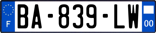 BA-839-LW
