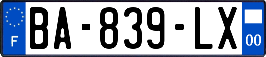 BA-839-LX