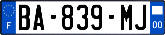 BA-839-MJ