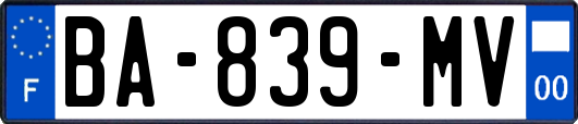 BA-839-MV