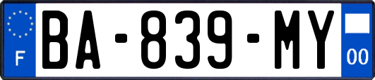 BA-839-MY