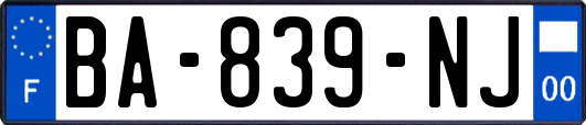 BA-839-NJ