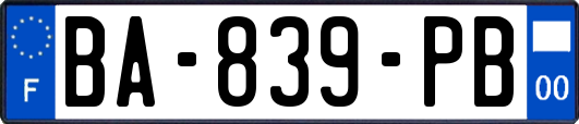 BA-839-PB