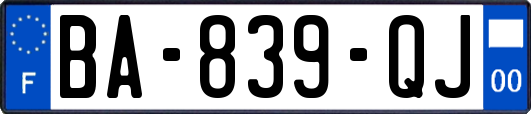 BA-839-QJ