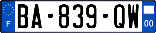 BA-839-QW