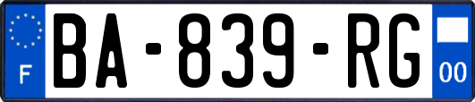 BA-839-RG