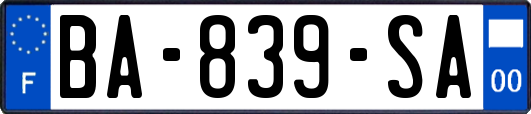 BA-839-SA