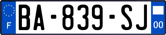 BA-839-SJ
