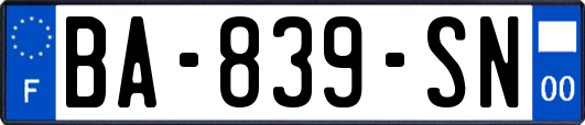 BA-839-SN