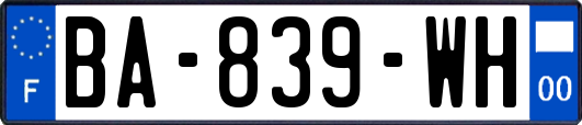 BA-839-WH