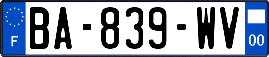 BA-839-WV