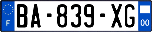 BA-839-XG