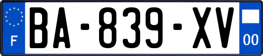 BA-839-XV
