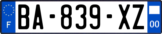 BA-839-XZ