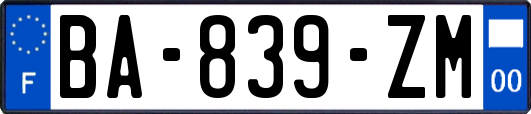 BA-839-ZM