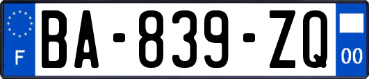 BA-839-ZQ