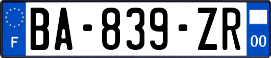 BA-839-ZR