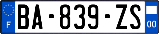 BA-839-ZS