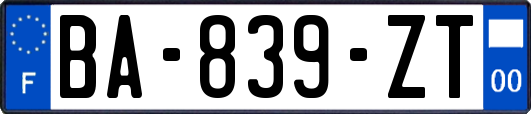 BA-839-ZT