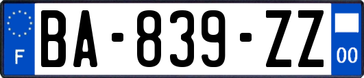 BA-839-ZZ