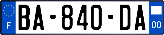 BA-840-DA