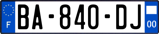 BA-840-DJ