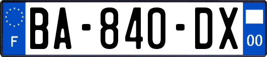 BA-840-DX