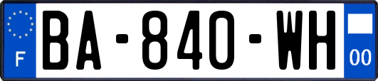 BA-840-WH