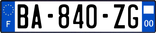 BA-840-ZG