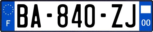 BA-840-ZJ