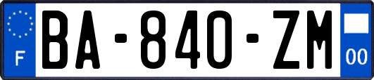 BA-840-ZM