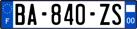 BA-840-ZS