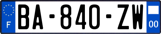 BA-840-ZW