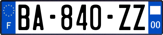 BA-840-ZZ