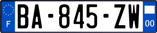 BA-845-ZW