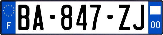 BA-847-ZJ