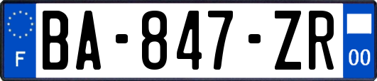 BA-847-ZR