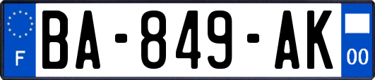 BA-849-AK