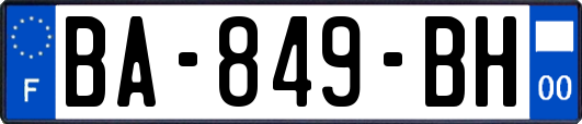 BA-849-BH