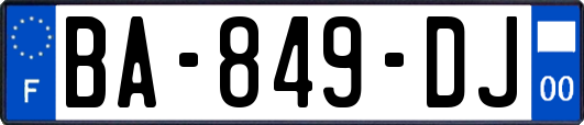 BA-849-DJ