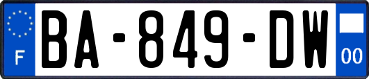 BA-849-DW