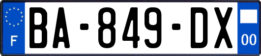 BA-849-DX