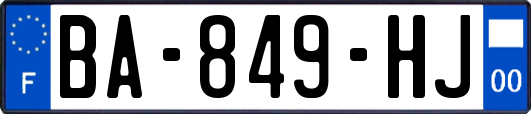 BA-849-HJ