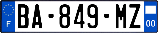 BA-849-MZ